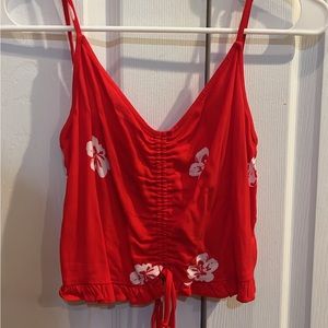 Red Hawaiian Top
